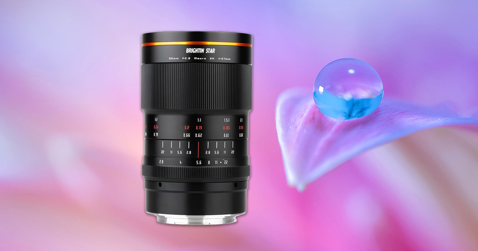 Brightin Star’s New $180 60mm f/2.8 Macro Lens Offers 2:1 Magnification
