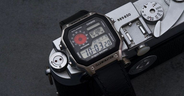 This Stunning Custom Casio Watch is Inspired by Leica