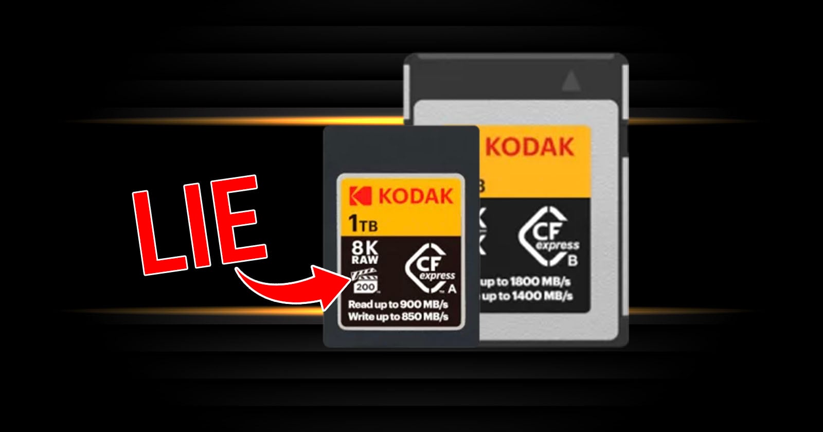 Cheap Kodak-Branded Memory Cards Are (of Course) Too Good to Be True