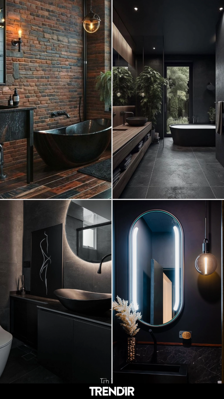 25 Dark Bathroom Ideas That Only Make Sense Once Zero Tolerance Becomes Non-Negotiable
