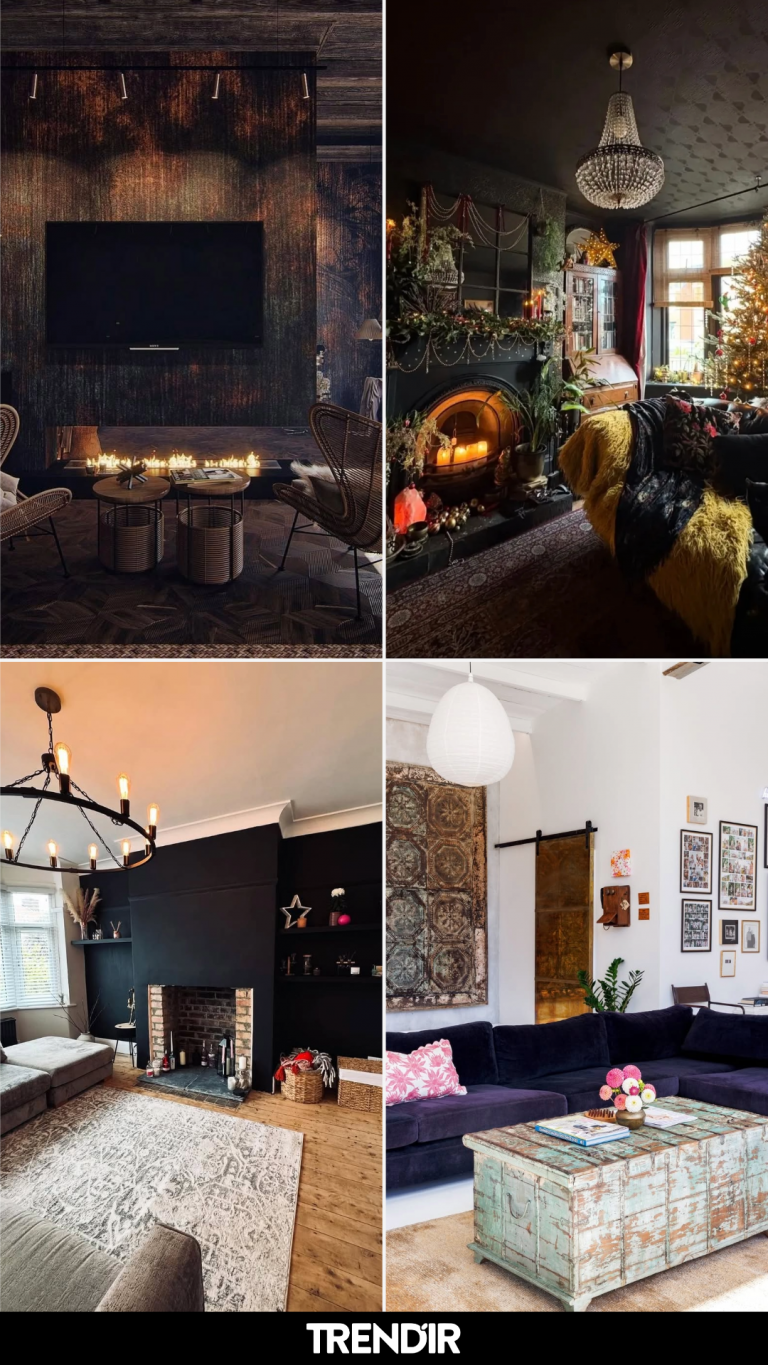 26 Dark Boho Living Room Ideas That Let Patterns Do the Talking Without Getting Loud