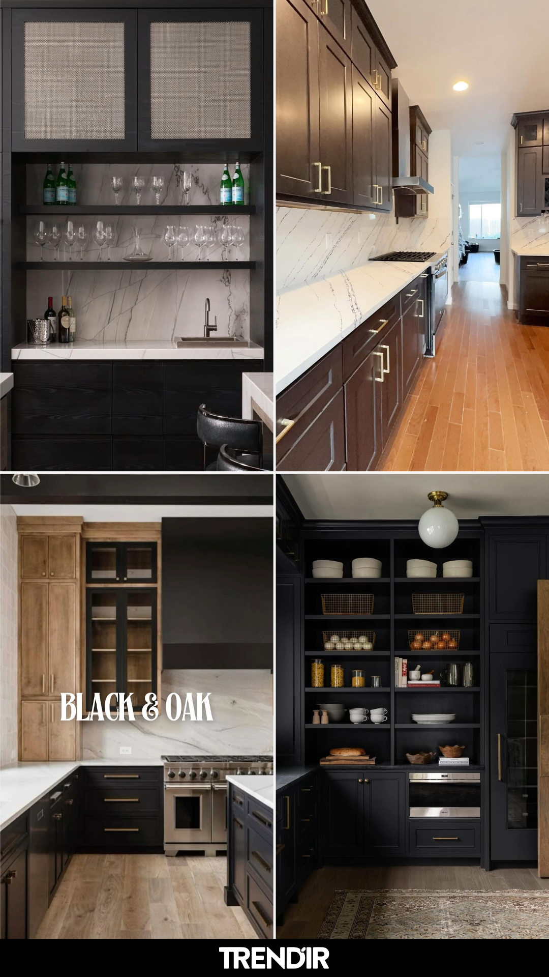 28 Dark Kitchen Ideas That Make Stainless Steel Look 10× More Expensive