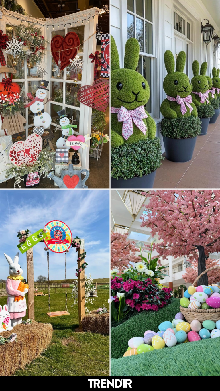 28 Easter Outdoor Decoration Ideas That Make Neighbors Think You Planned for Weeks