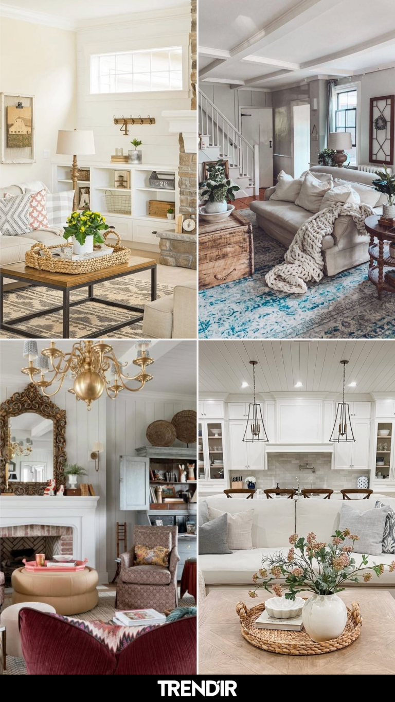 27 Farmhouse Living Room Decor Ideas Triggered When Zero Tolerance Snapped at Your Missing Charm