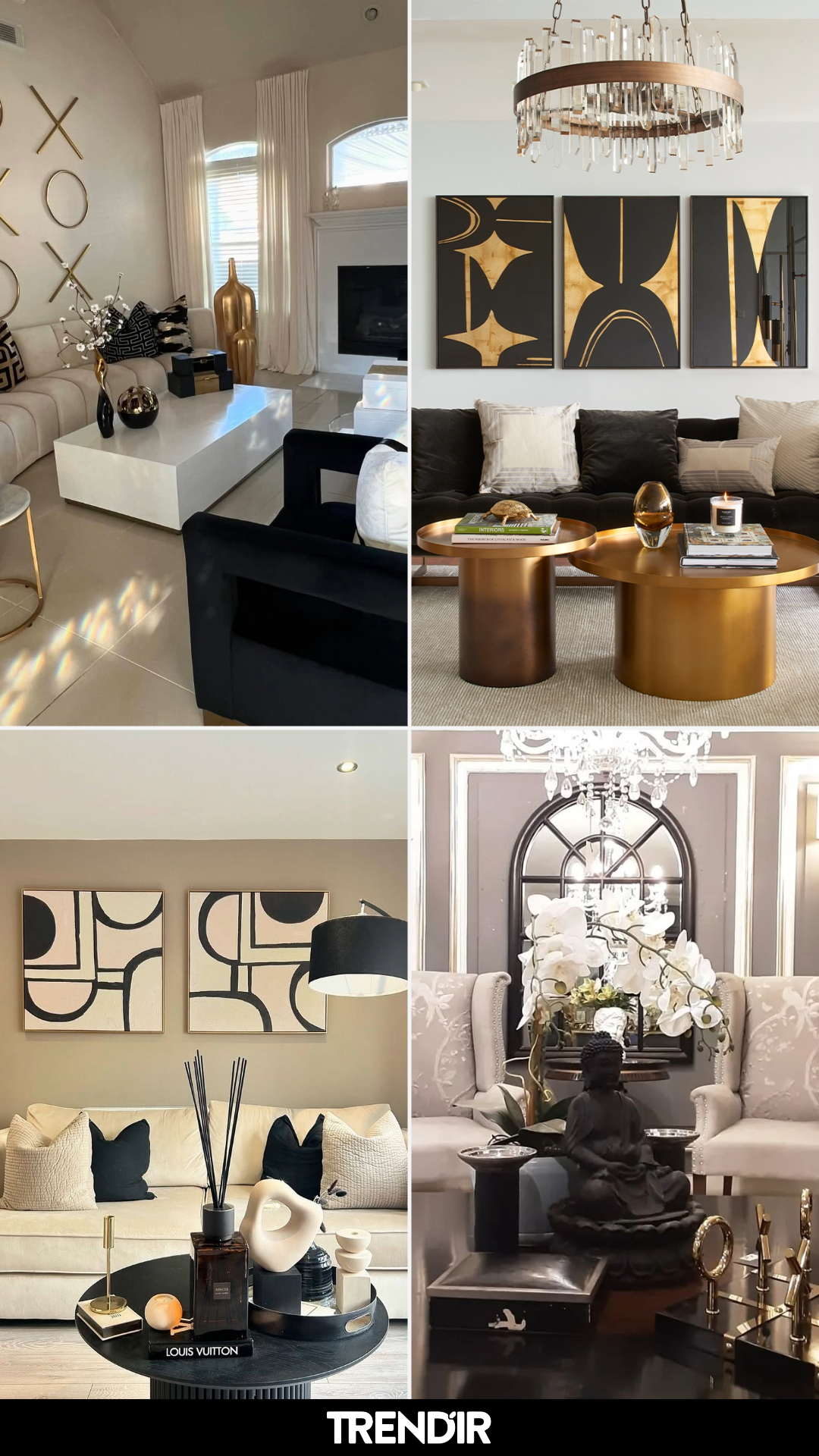 30 Gold and Black Decor Ideas for Home Perfect for Adding Depth Without Darkening Everything