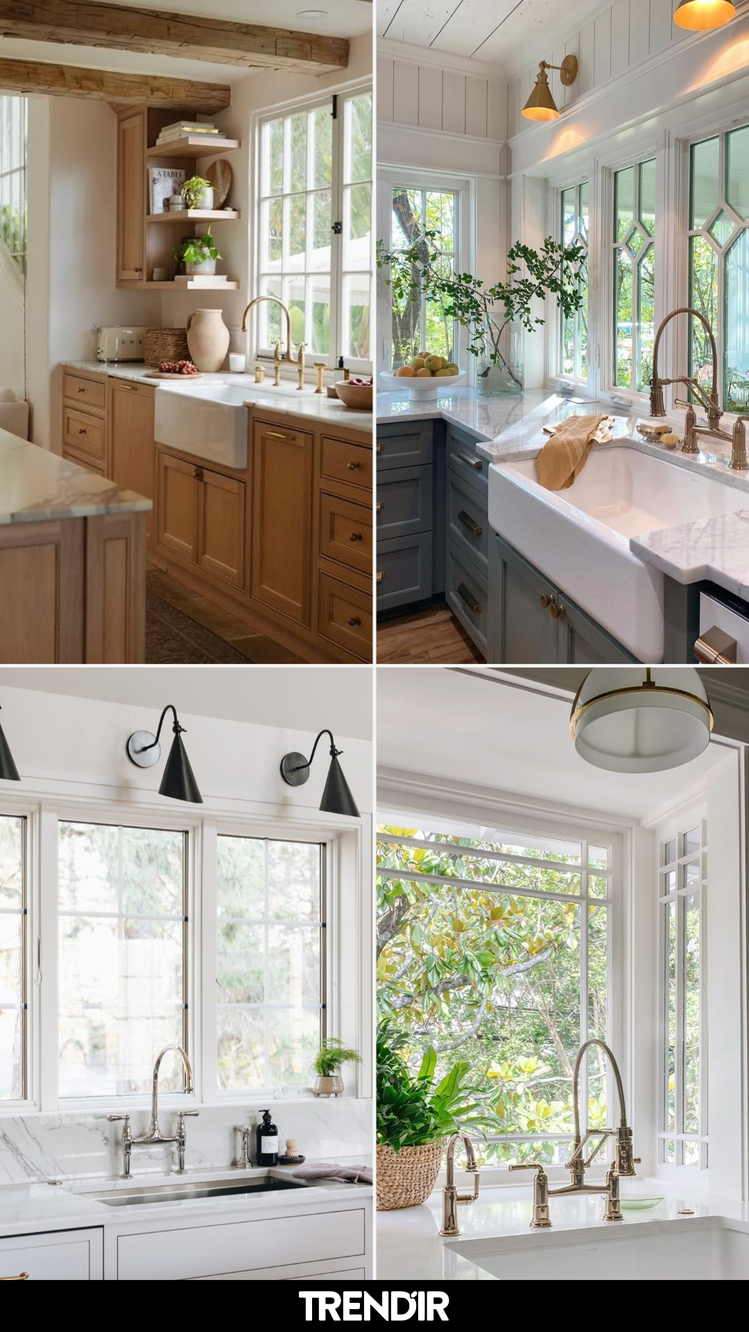 26 Kitchen Window Ideas Built on a Zero Tolerance Rule for Blocked or Wasted Light