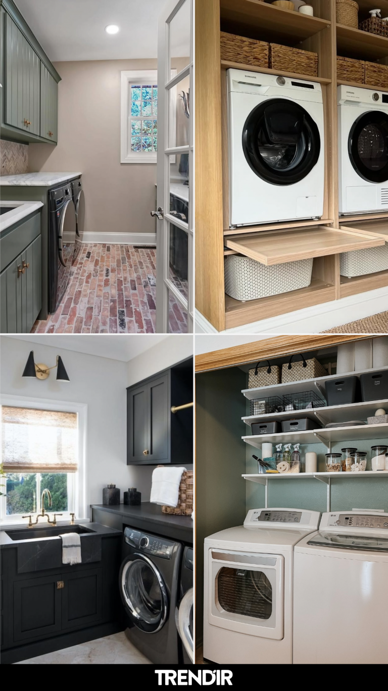 30 Laundry Room Ideas So Satisfying, Folding Stops Feeling Like Punishment