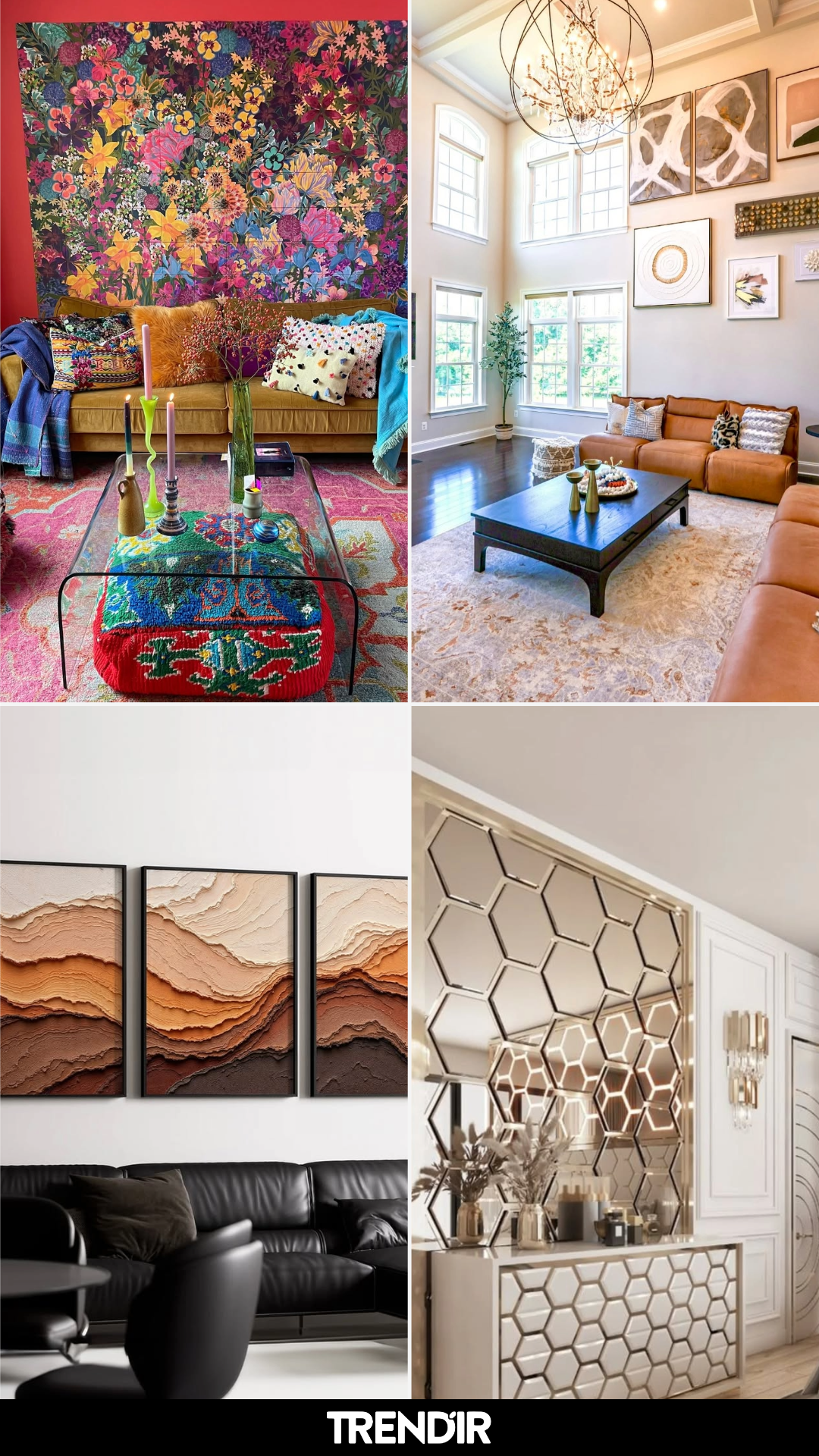 26 Living Room Wall Decor Ideas When ZERO TOLERANCE Ends the Era of Beige Nothingness