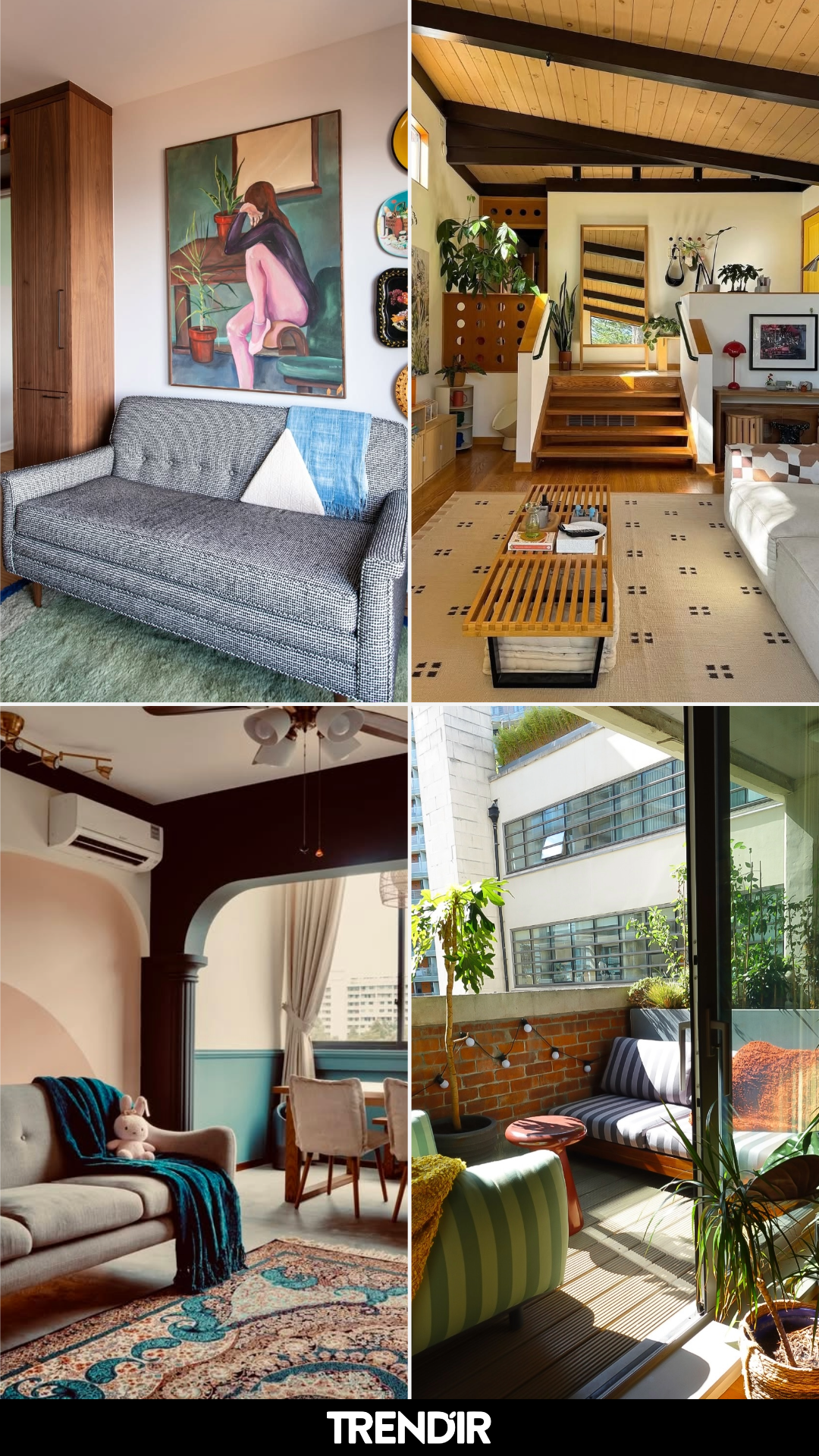 28 Mid Century Modern Living Room Ideas Where Every Line and Curve Has a Purpose