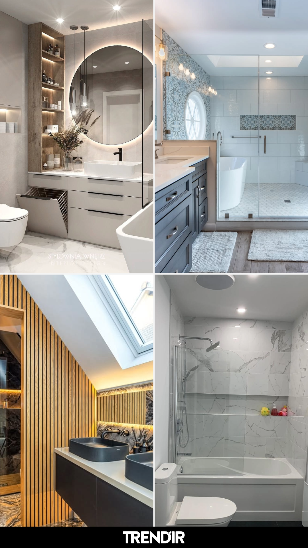 26 Modern Bathroom Decoration Ideas Showing How Simplicity Can Still Feel Warm and Inviting