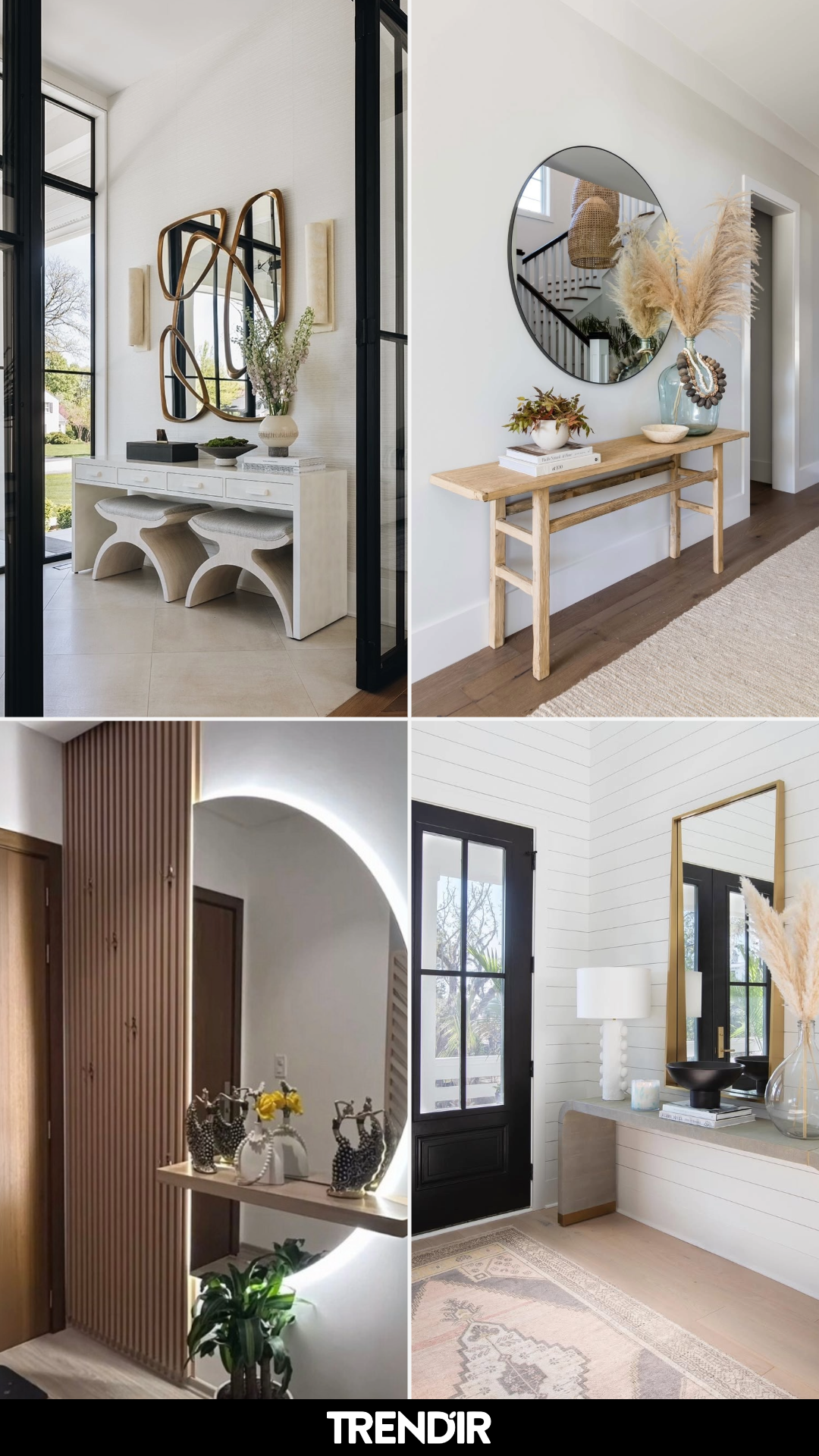 30 Modern Entryway Ideas With Absolute Zero Tolerance for Dated Console-and-Mirror Setups