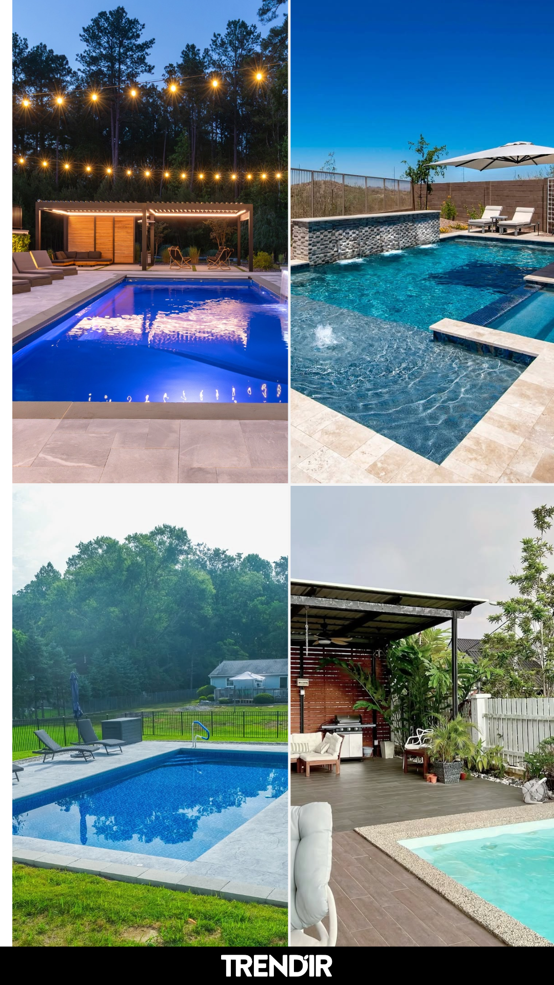 30 Outdoor Pool Design Ideas Bringing Bali, Greece, and Tulum Vibes Home