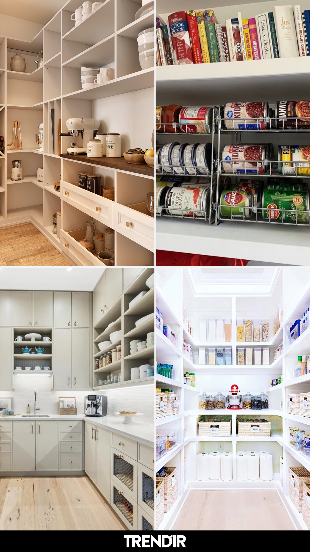 28 Pantry Ideas for Homes That Have Reached Zero Tolerance With Daily Mess