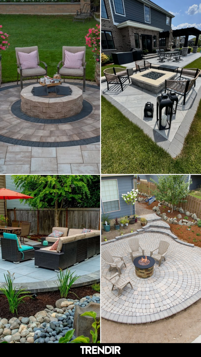 28 Paver Patio Ideas That Give Plain Lawns a Much-Needed Identity Upgrade