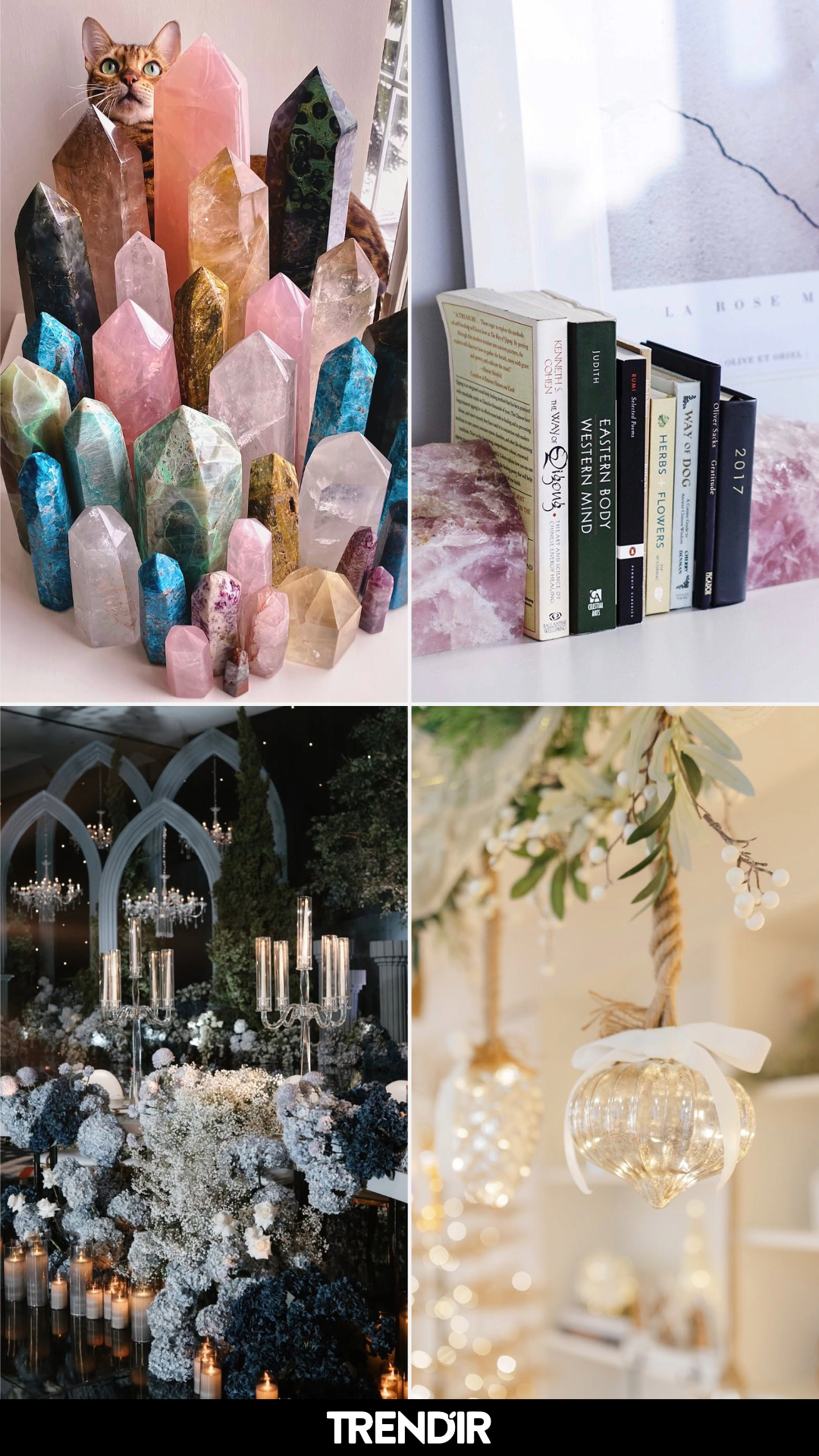 25 Crystal Decor Ideas You’ll Want to Scatter in Every Room Once You See Them