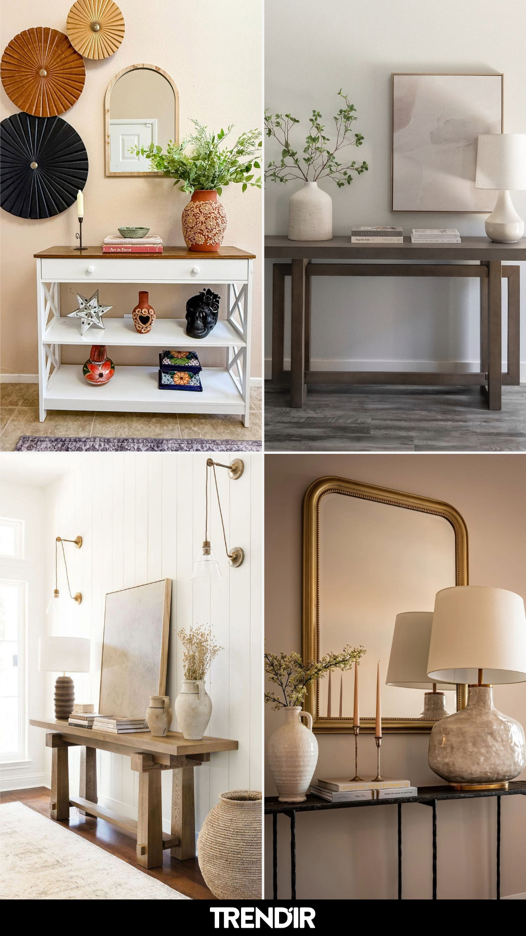 23 Entry Table Decor Ideas Zero Tolerance Uses To Rescue Your Entrance Fast