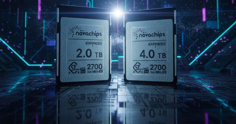 Novachips Debuts First 4TB Capacity CFexpress Card with VPG 800 Rating