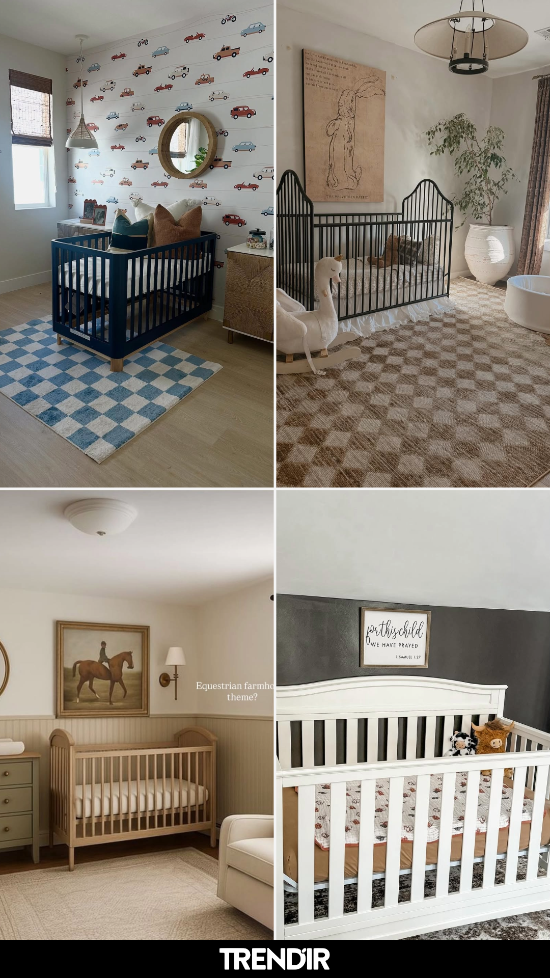 26 Farmhouse Nursery Ideas With Zero Tolerance for Overdone Shiplap