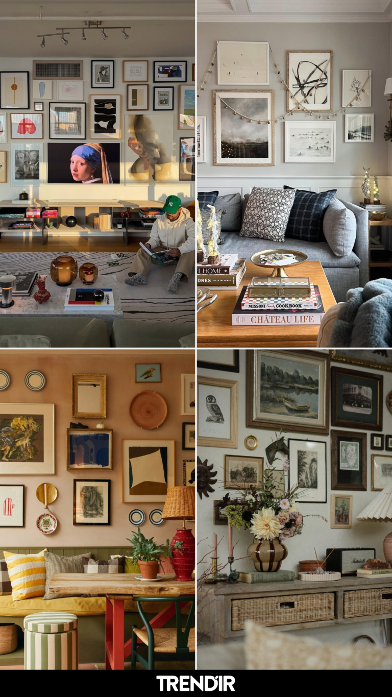 30 Gallery Wall Ideas Bringing Depth Through Frames, Mats, and Unexpected Items