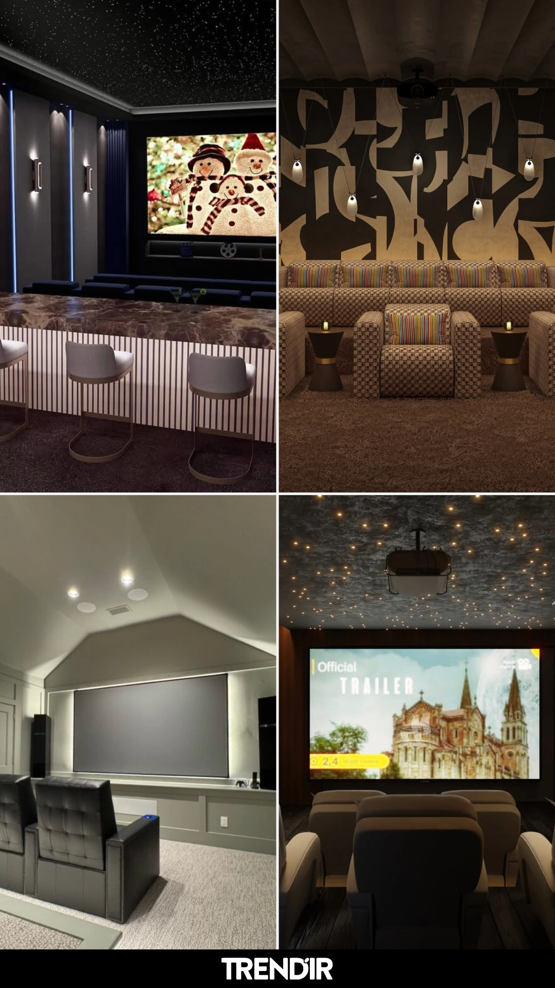 26 Home Theater Ideas Bringing Zero Tolerance to Seating That Can’t Handle Long Binge Sessions