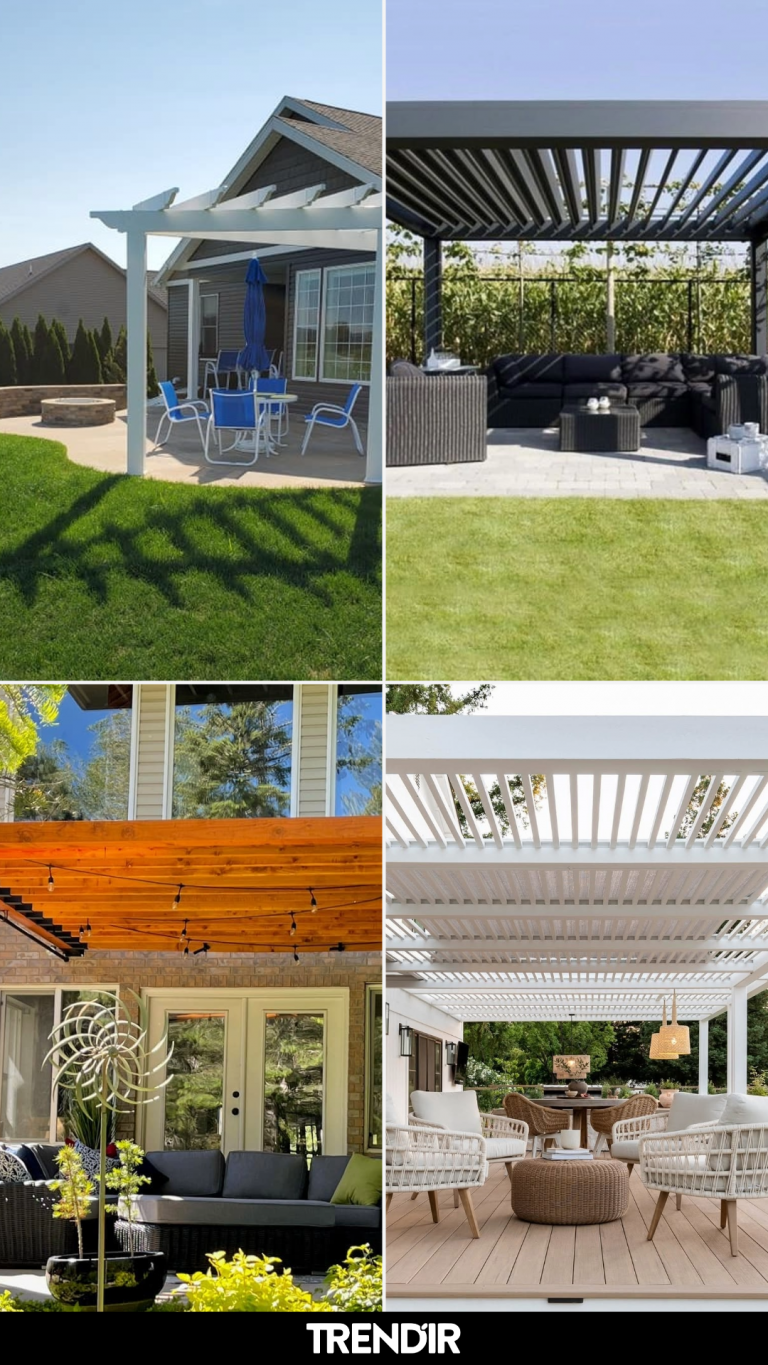 26 Pergola Ideas Transforming Bare Grass Into a Fully Styled Gathering Zone