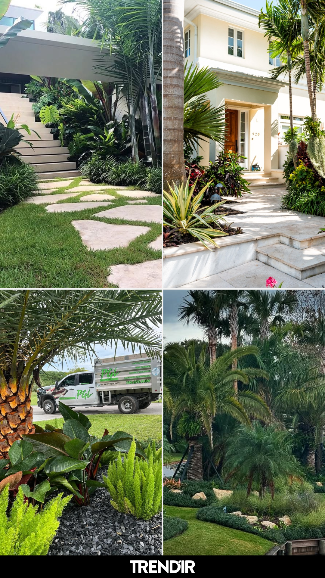 28 Tropical Landscape Ideas For Homes That Want Paradise Without Boarding a Plane