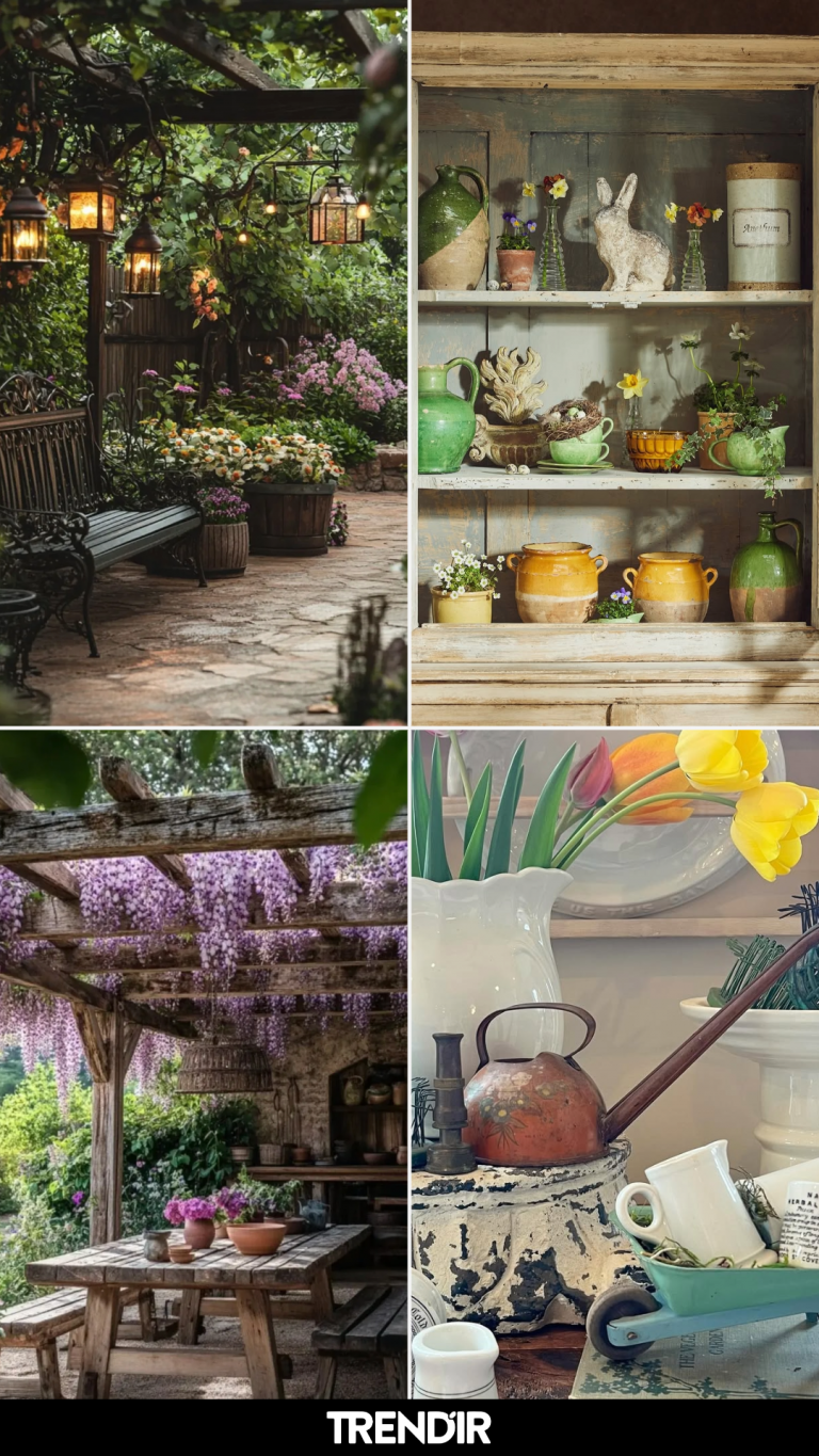 26 Vintage Garden Decor Ideas Built for Gardeners Who Appreciate Wear and Tear