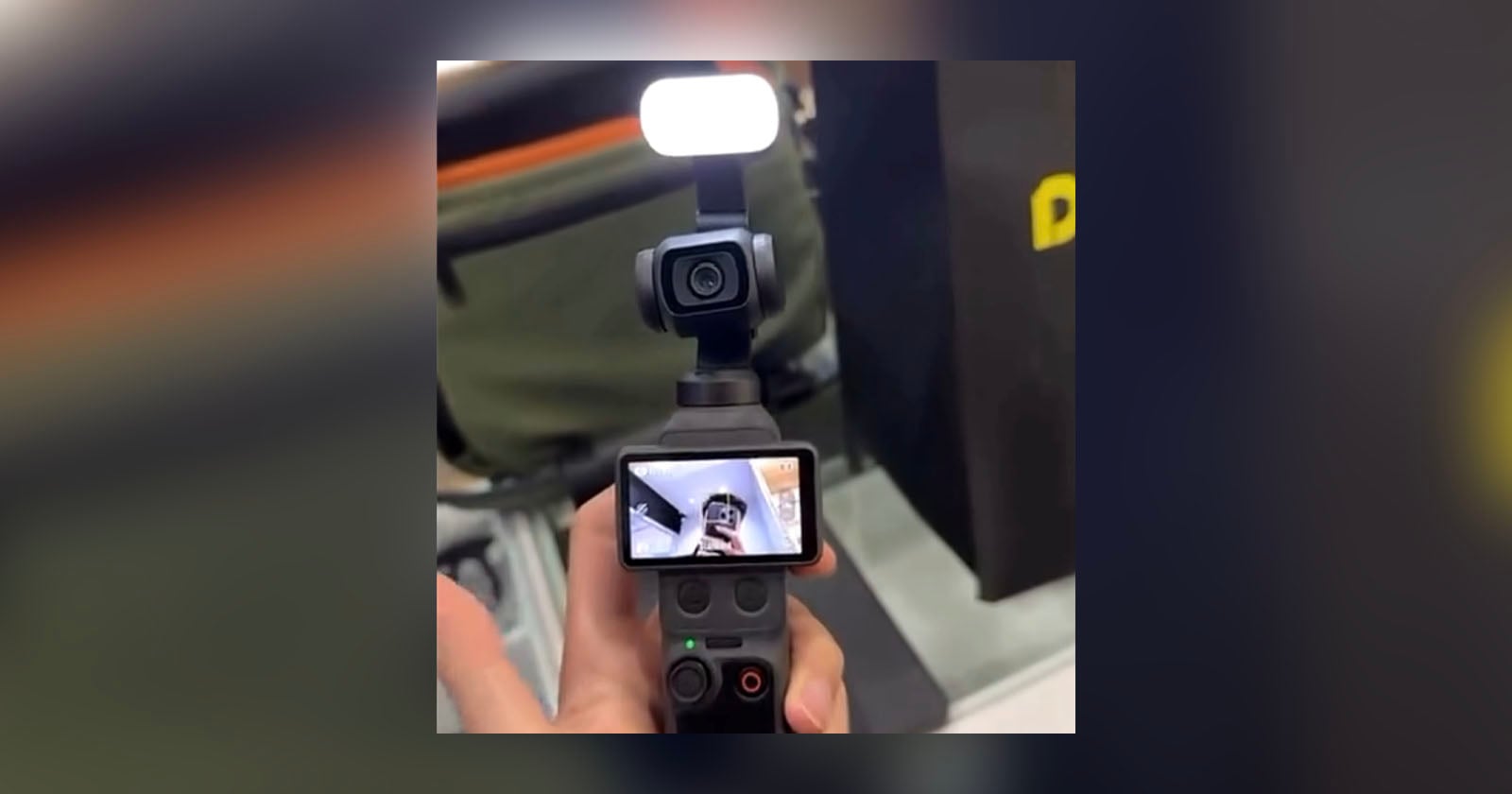 If This Is the DJI Osmo Pocket 4, It Doesn’t Look Very Different