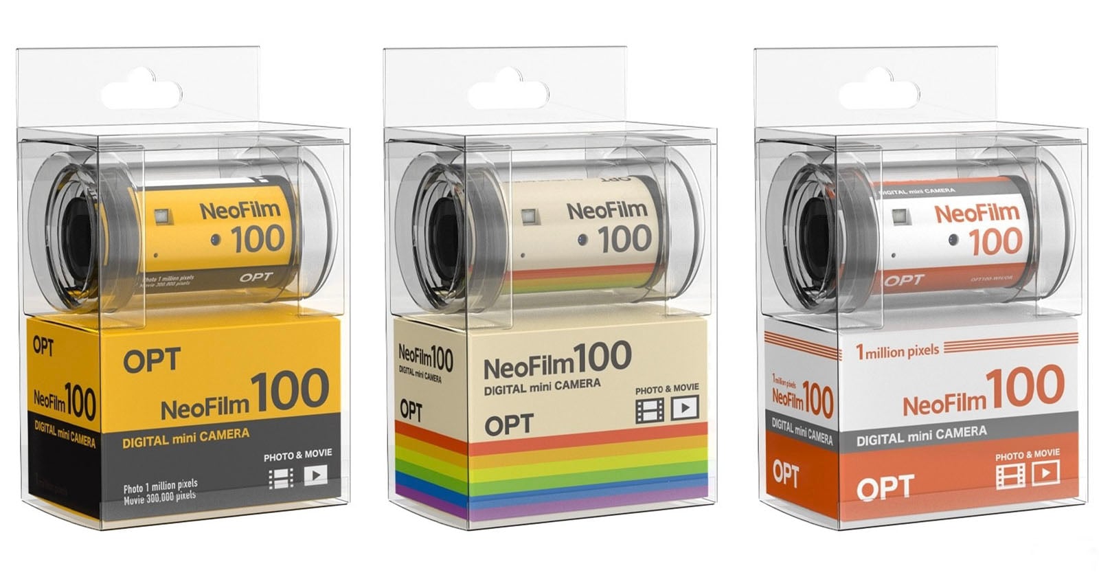 These 35mm Film Rolls Are Actually Tiny Digital Keychain Cameras