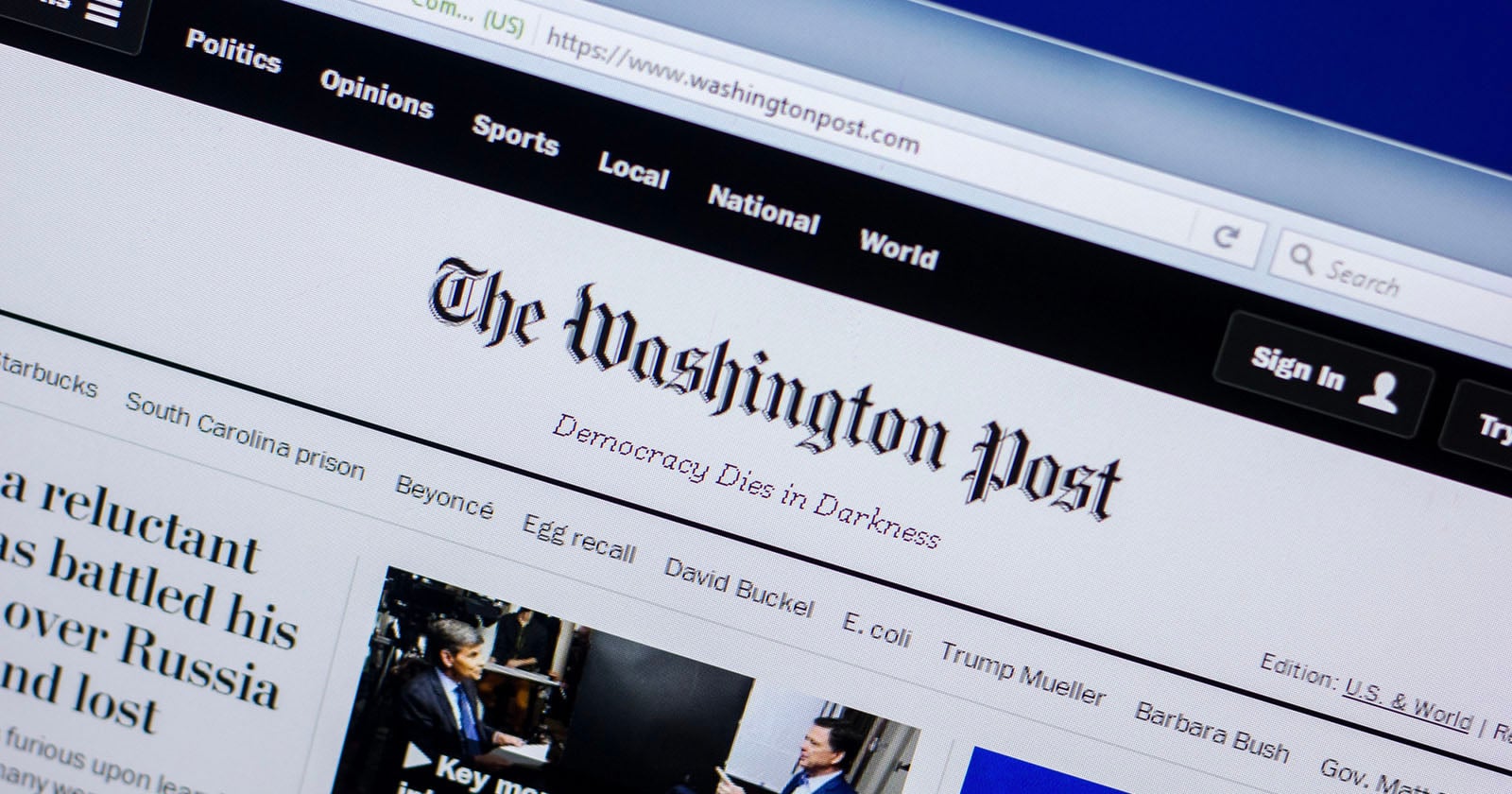 Staff Photographers at The Washington Post All Lose Their Jobs