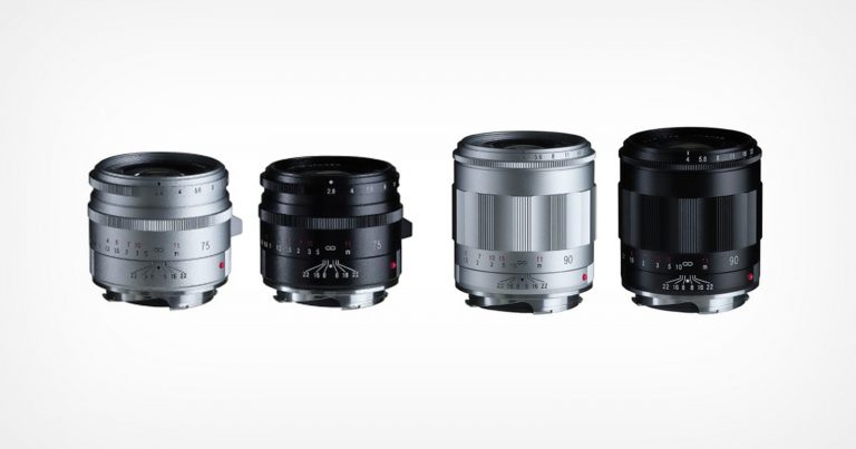 Cosina Unveils Pair of Impressively Compact Voigtländer M-Mount Lenses