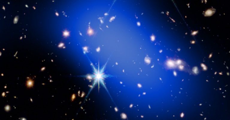 Webb Spies Ancient Growing Galaxy Cluster Once Thought Impossible