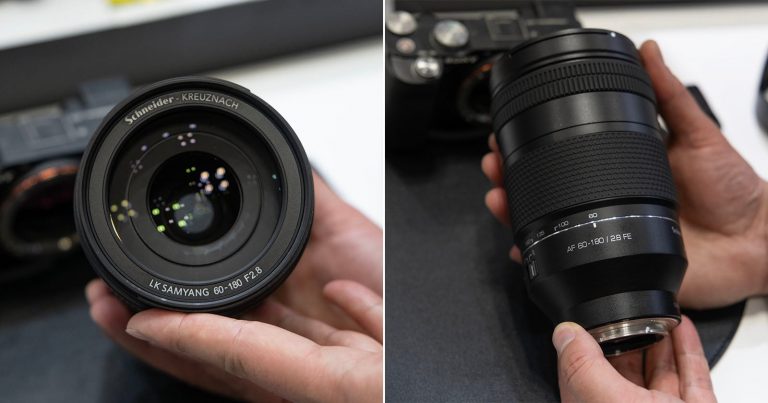 First Look at the Schneider-Kreuznach x Samyang 60-180mm f/2.8 Lens