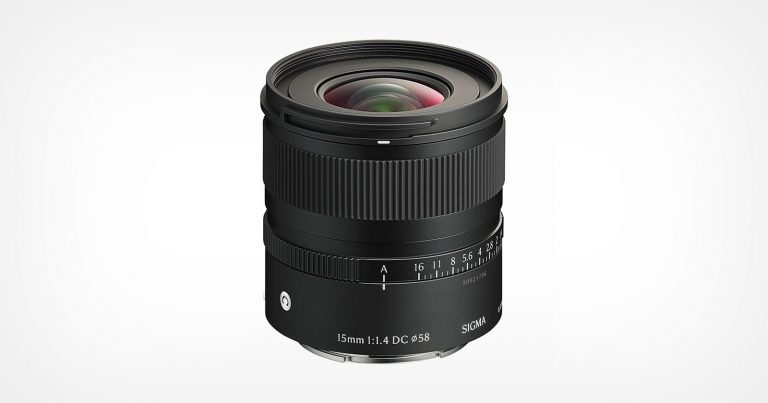 Sigma 15mm f/1.4 DC Contemporary for APS-C Is Smaller and Sharper