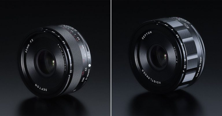 New Voigtländer 40mm f/2 Lens for E and Z Is Super Compact and Stylish