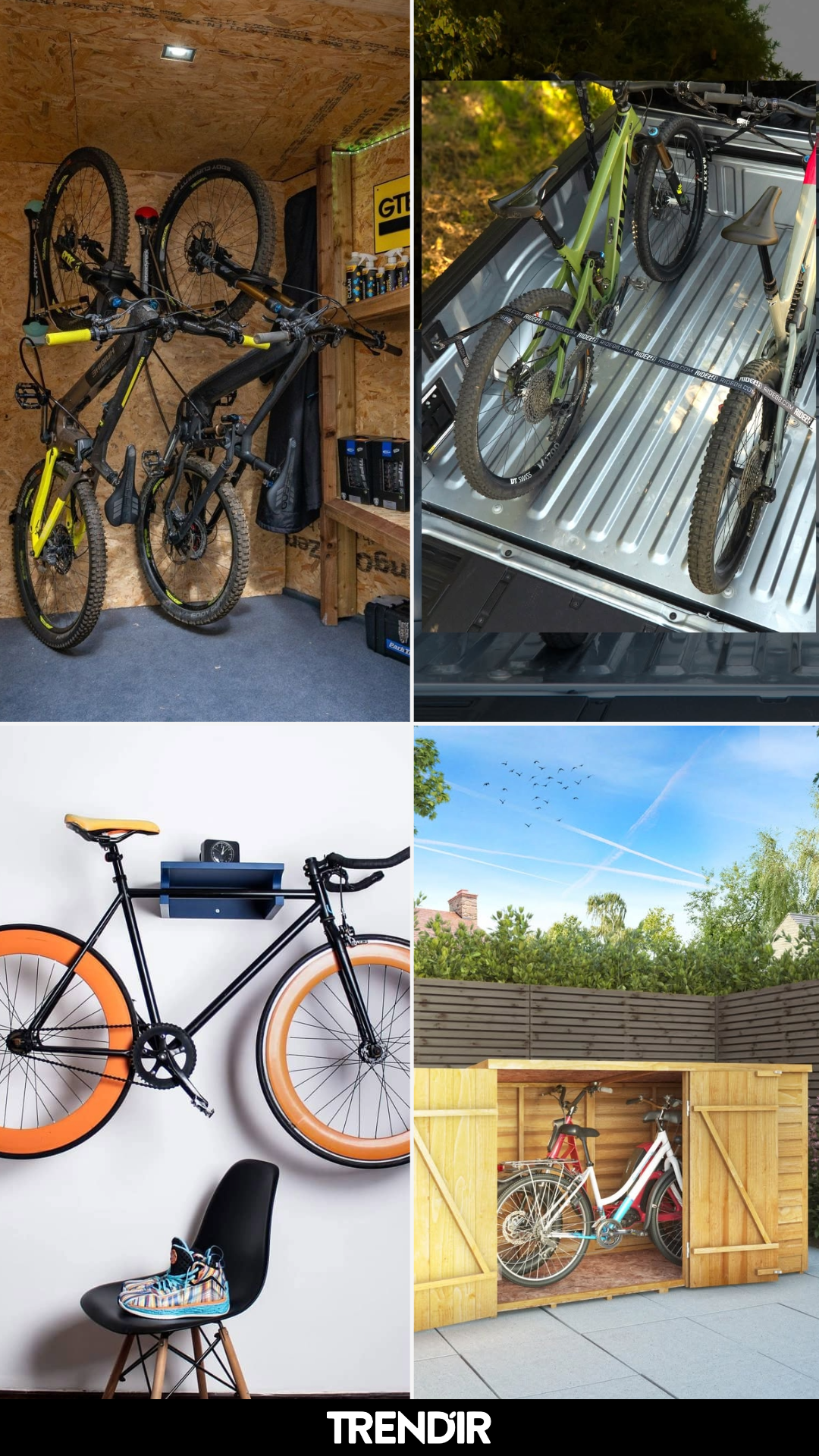 27 Bike Storage Ideas That Keep Your Floor Clear Without Complicating Things