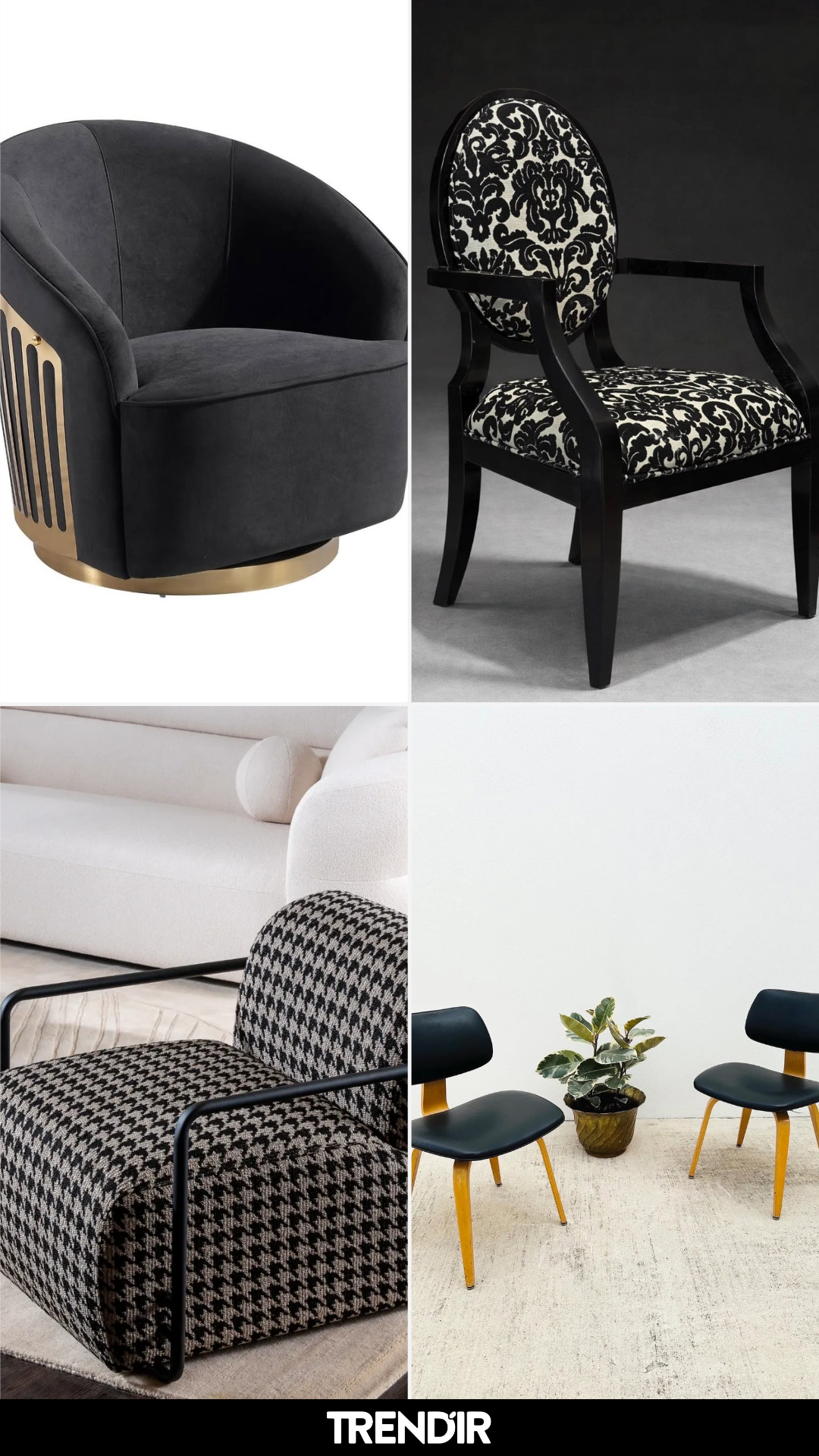 28 Black Accent Chair Styles Ideas That Make Every Other Chair Look Like Background Noise