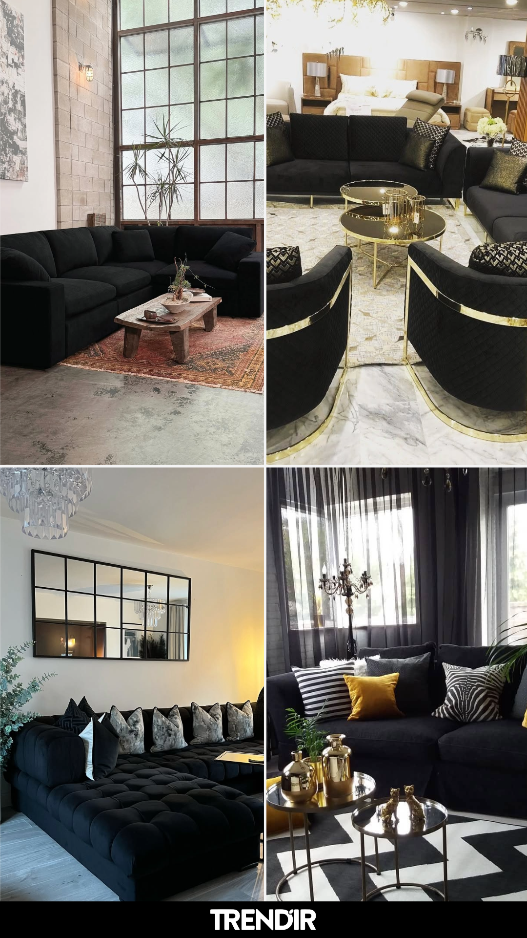 28 Black Sofa Ideas With Zero Tolerance for Weak Contrast and Flat Layouts