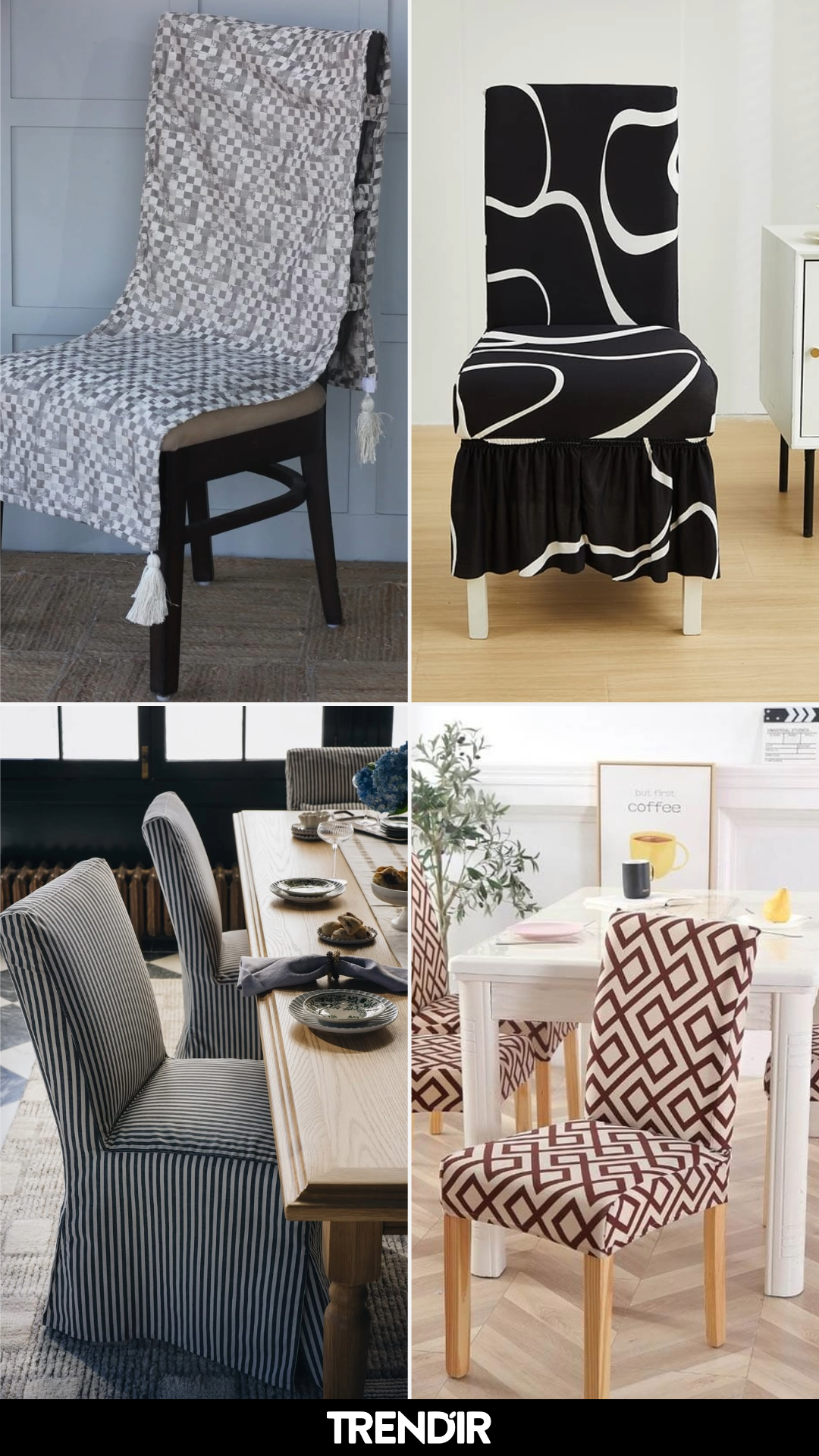 23 Chair Cover Ideas That Make Everyday Seating Feel More Thoughtfully Designed