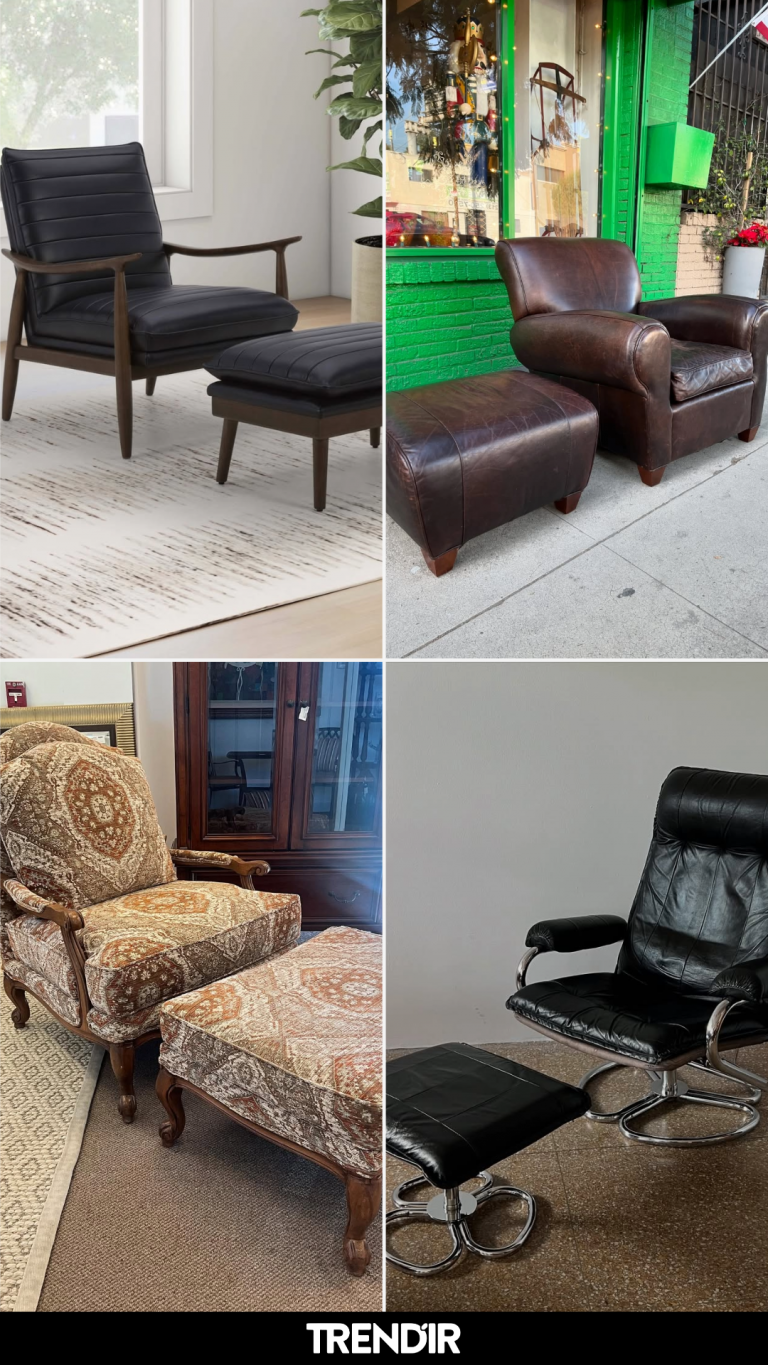 27 Chair with Ottoman Styles Ideas Designers Save for Their Most Photographed Rooms