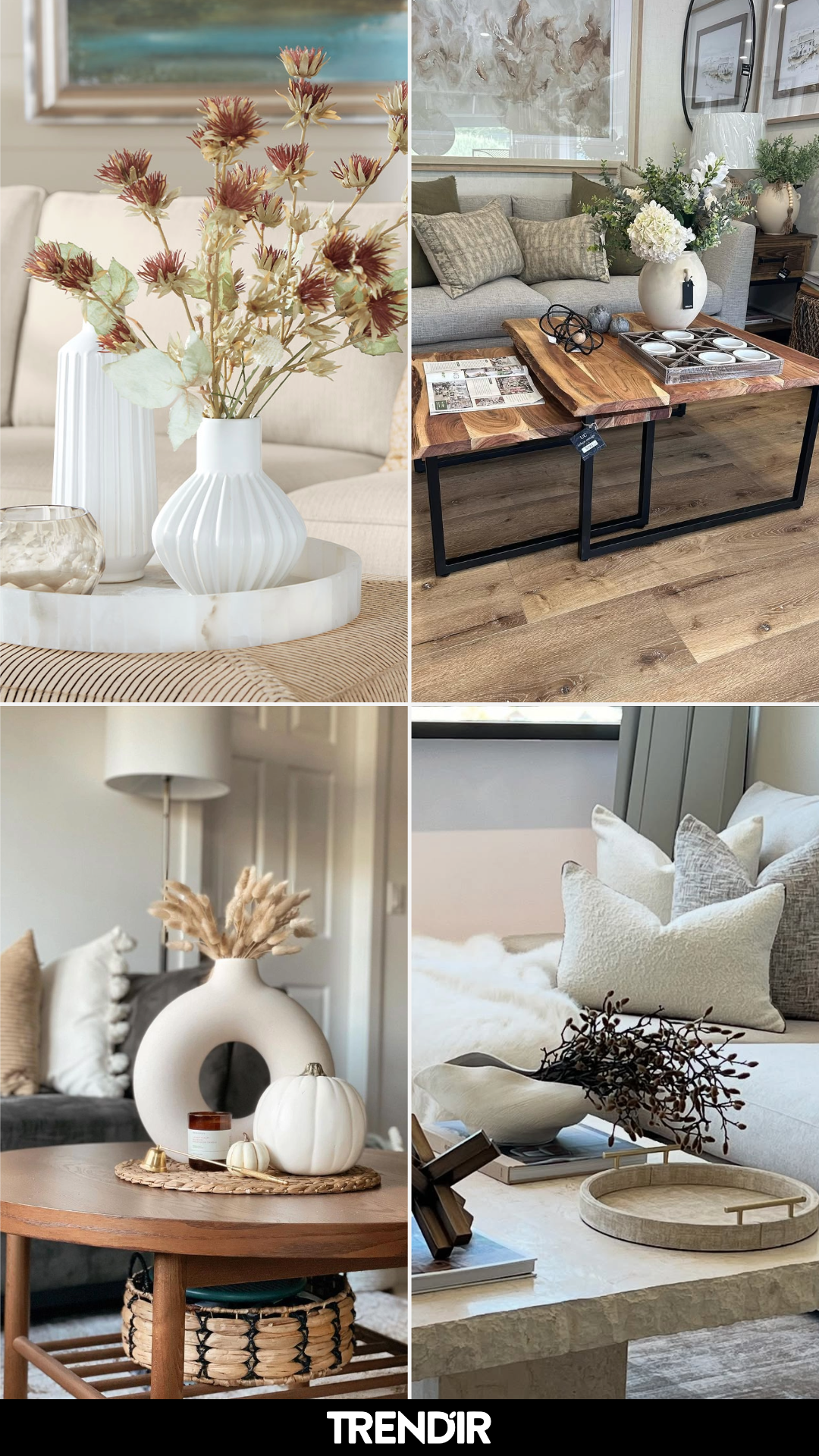 27 Coffee Table Decor Ideas With Zero Tolerance for Empty Tables That Kill the Room