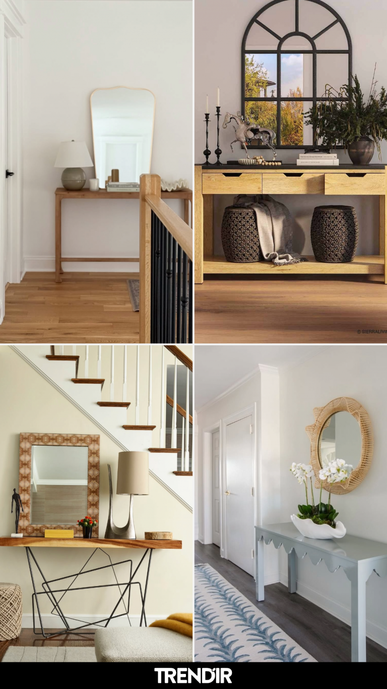 28 Console Table Hallway Ideas That Turn Dead Space Into Something Worth Noticing