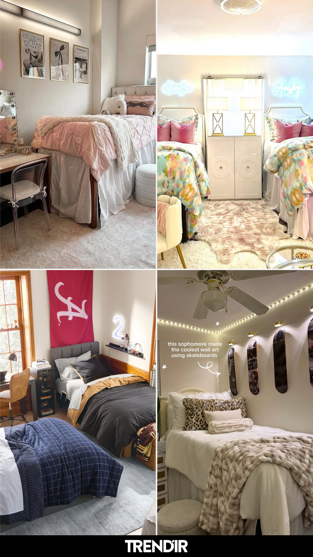 28 Dorm Room Ideas With Zero Tolerance for That “Temporary Room” Feeling