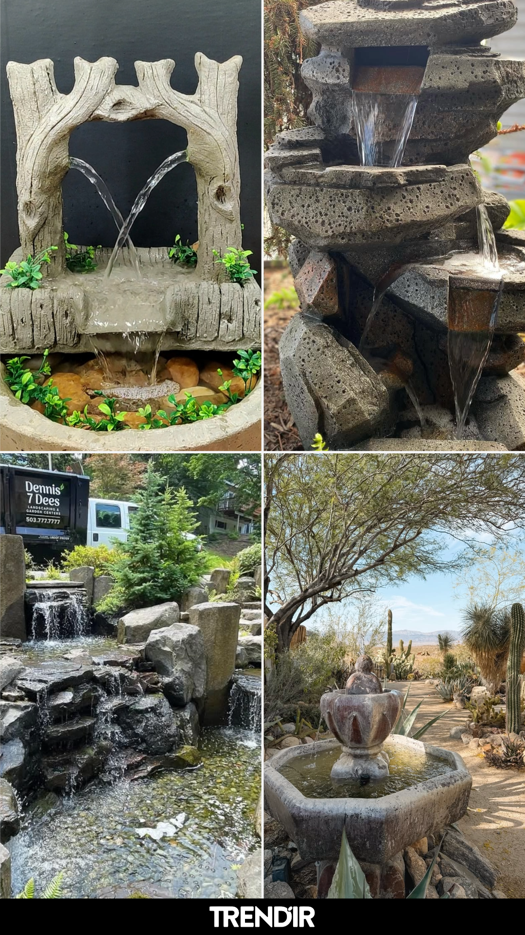 24 Fountains Outdoor Ideas That Add a Constant Sense of Movement Most Spaces Lack