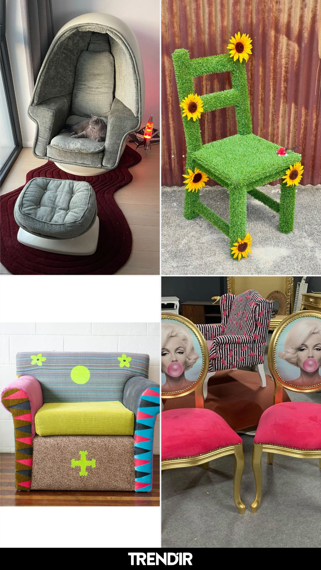 26 Funky Chair Ideas That Make Your Space Feel Impossible to Leave
