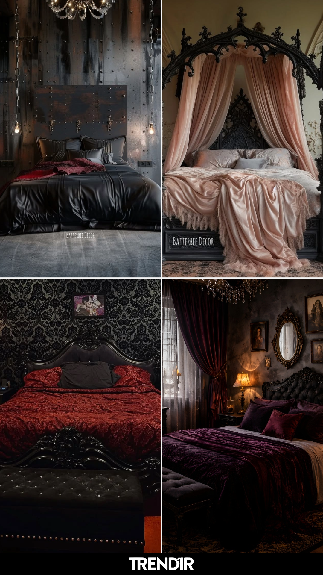 28 Gothic Bedroom Ideas Everyone Will Be Saving for Their Dream Dark Room