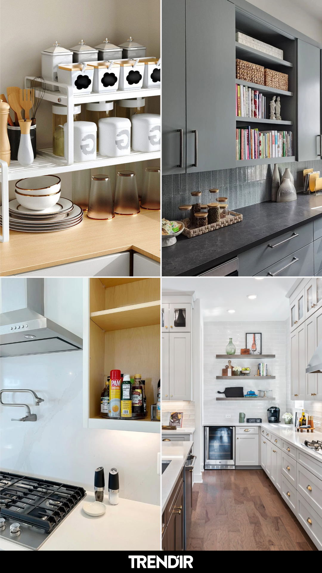 28 Kitchen Countertop Organization Ideas That Help Every Item Find Its Proper Place