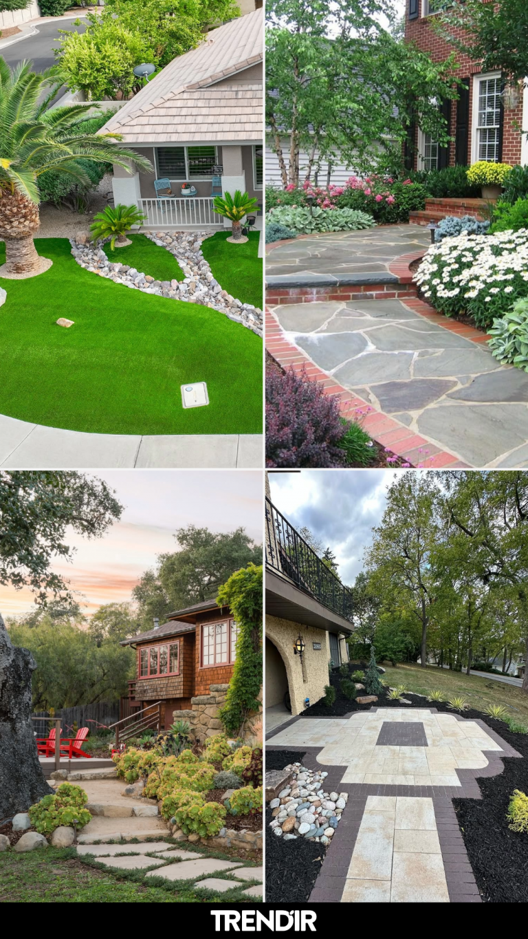 25 Landscaping Ideas Front Yard That Make Passersby Slow Down Without Realizing Why