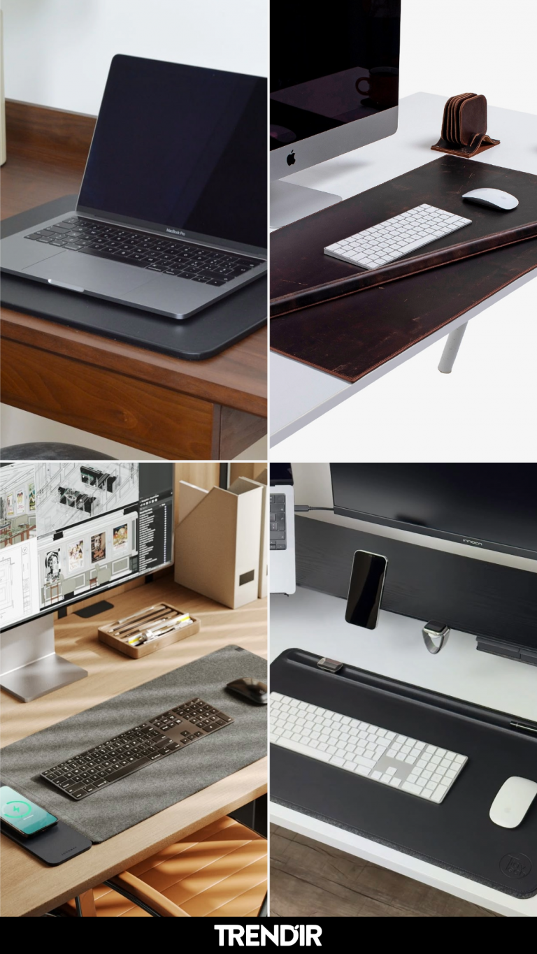25 Leather Desk Mat Ideas With Zero Tolerance for Cheap-Looking Workstations