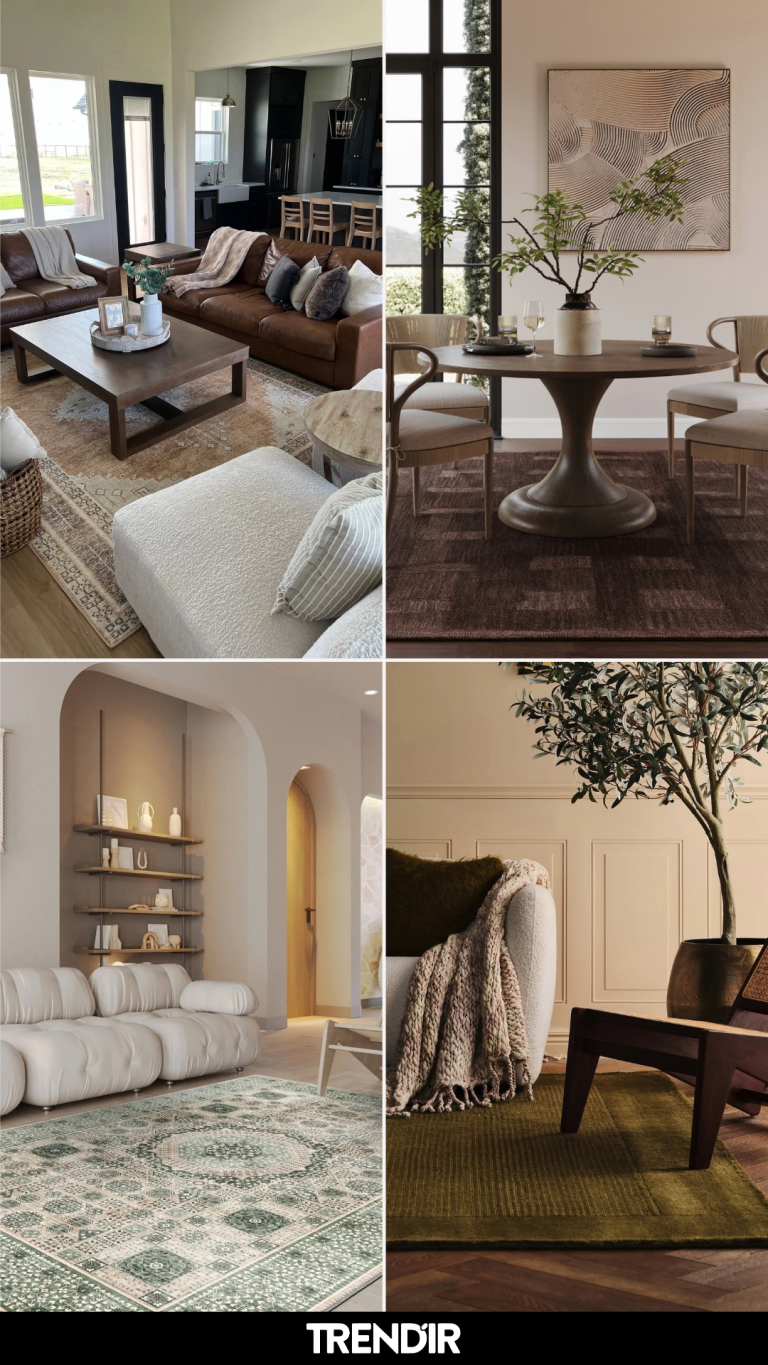 26 Living Room Rug Ideas That Introduce Warmth Exactly Where a Room Needs It